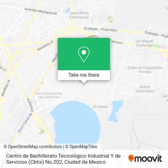 How to get to Centro de Bachillerato Tecnológico Industrial Y de Servicios (Cbtis) No.202 in How to get to Centro de Bachillerato Tecnológico Industrial Y de Servicios (Cbtis) No.202 in