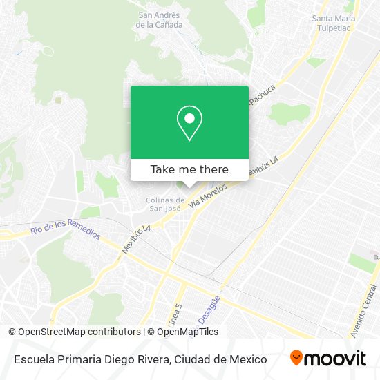 Escuela Primaria Diego Rivera map