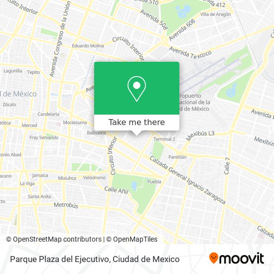Parque Plaza del Ejecutivo map