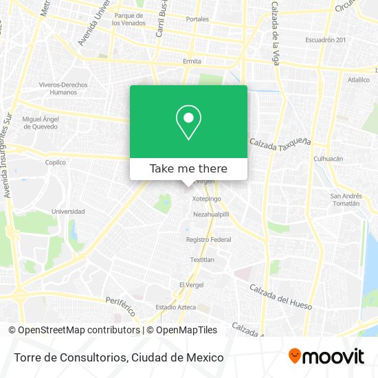 Mapa de Torre de Consultorios