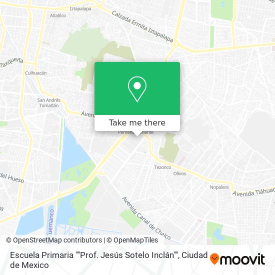 Escuela Primaria ""Prof. Jesús Sotelo Inclán"" map