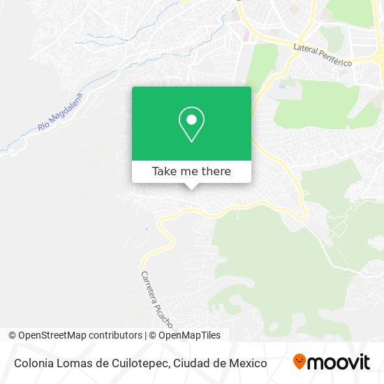 Mapa de Colonia Lomas de Cuilotepec