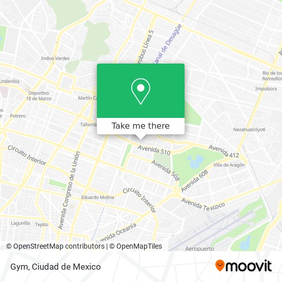 Mapa de Gym