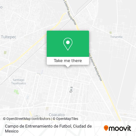 Mapa de Campo de Entrenamiento de Futbol