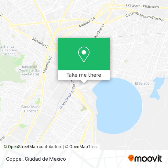 Mapa de Coppel