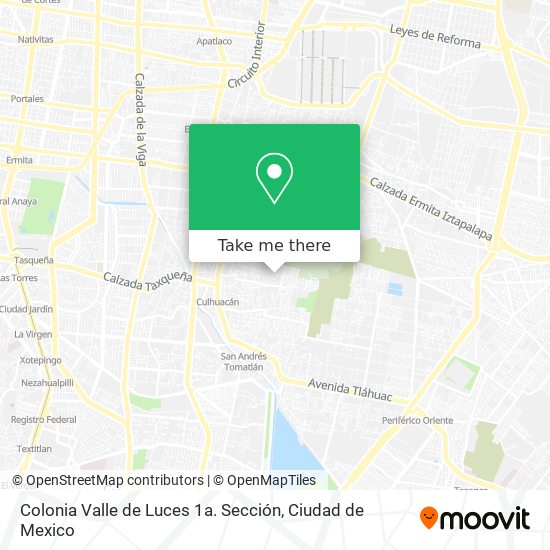 Colonia Valle de Luces 1a. Sección map