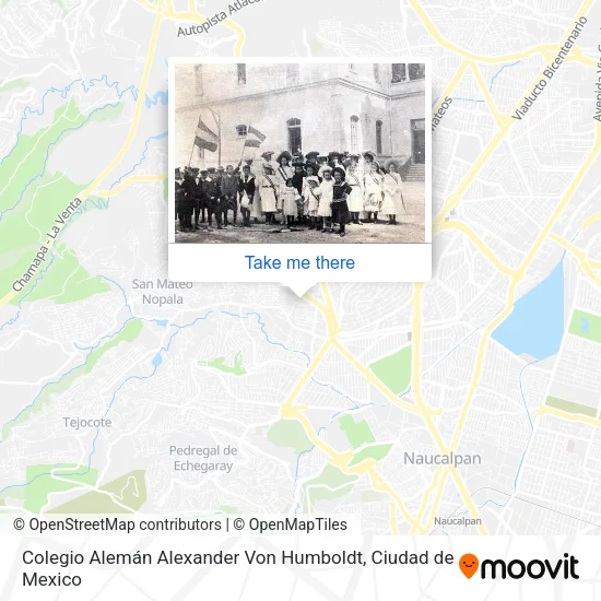 Mapa de Colegio Alemán Alexander Von Humboldt