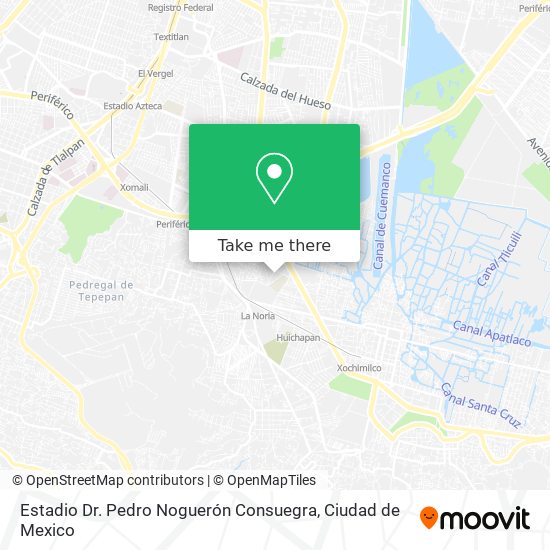 Mapa de Estadio Dr. Pedro Noguerón Consuegra