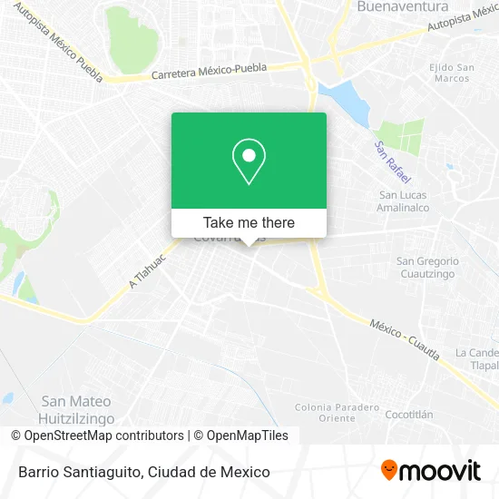 Barrio Santiaguito map