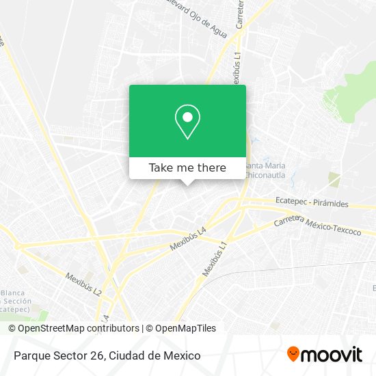 Mapa de Parque Sector 26