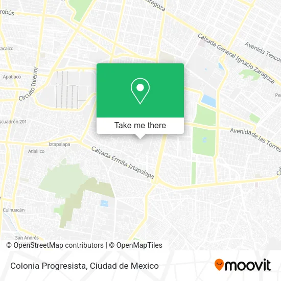 Mapa de Colonia Progresista