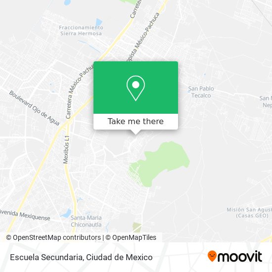 Mapa de Escuela Secundaria