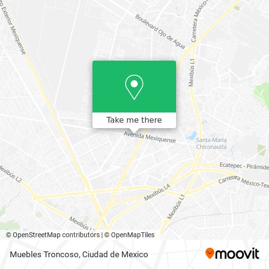 Muebles Troncoso map