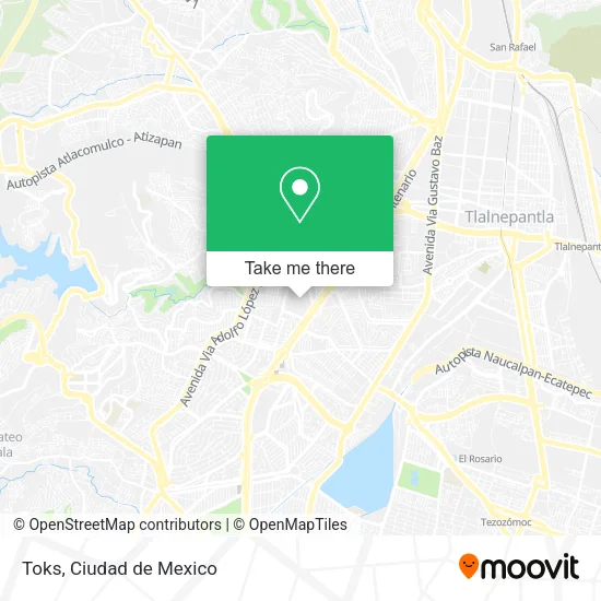 Toks map