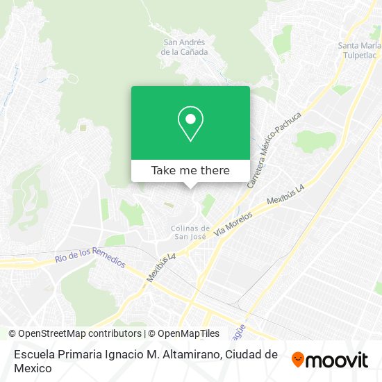 Escuela Primaria Ignacio M. Altamirano map