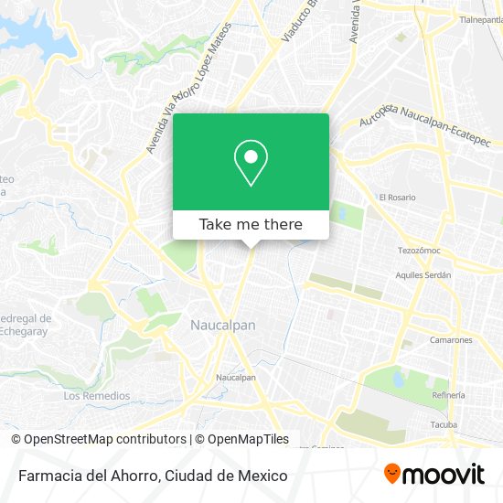 Farmacia del Ahorro map