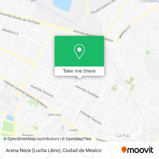 Arena Neza (Lucha Libre) map