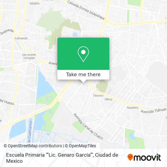Escuela Primaria ""Lic. Genaro García"" map