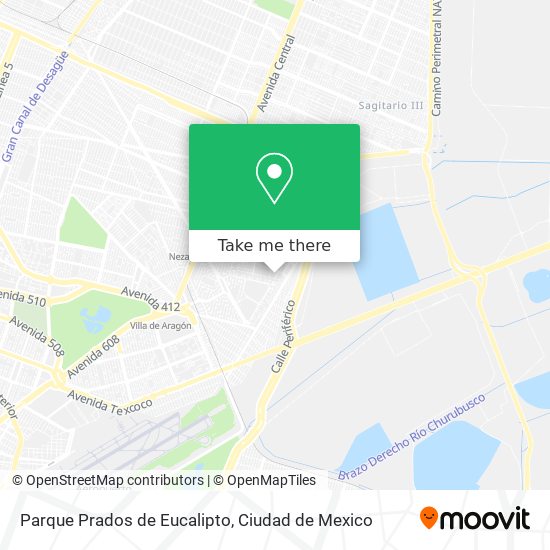 Mapa de Parque Prados de Eucalipto