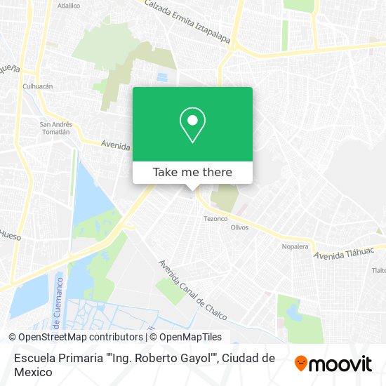 Escuela Primaria ""Ing. Roberto Gayol"" map