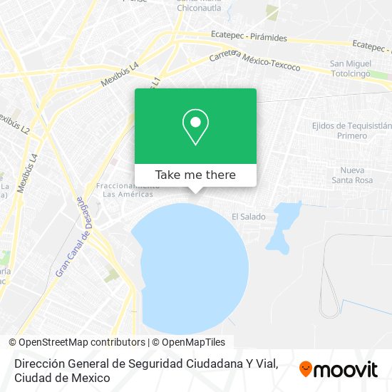 Dirección General de Seguridad Ciudadana Y Vial map