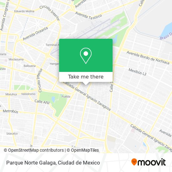 Parque Norte Galaga map