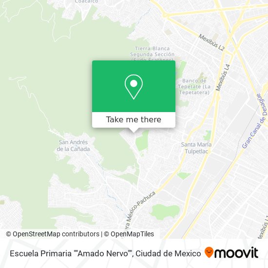 Escuela Primaria ""Amado Nervo"" map