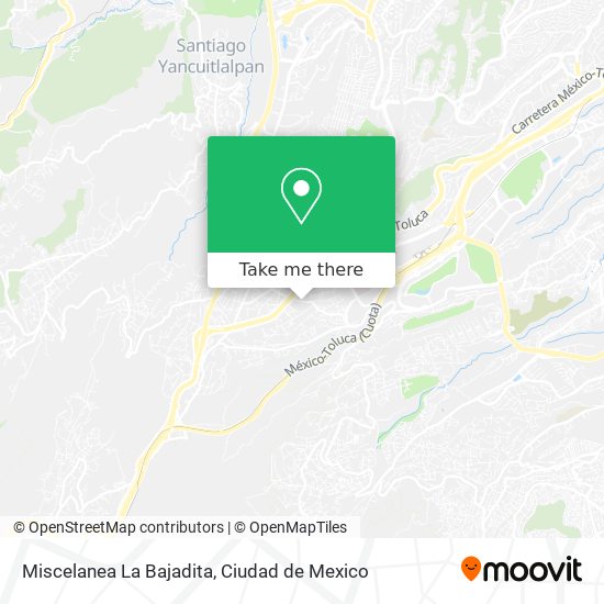 Mapa de Miscelanea La Bajadita