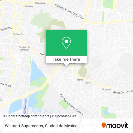 Walmart Supercenter map