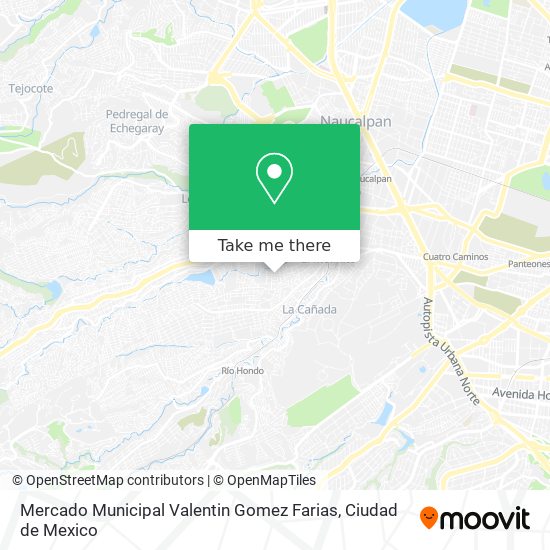 Mercado Municipal Valentin Gomez Farias map