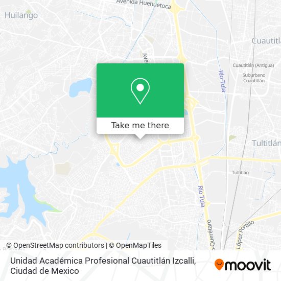 Unidad Académica Profesional Cuautitlán Izcalli map