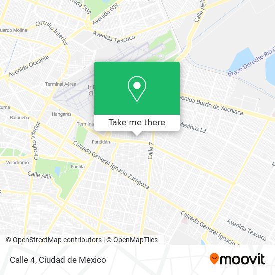 Calle 4 map