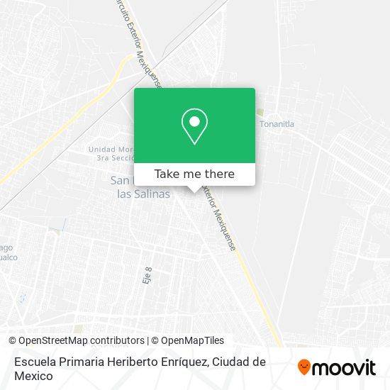 Escuela Primaria Heriberto Enríquez map