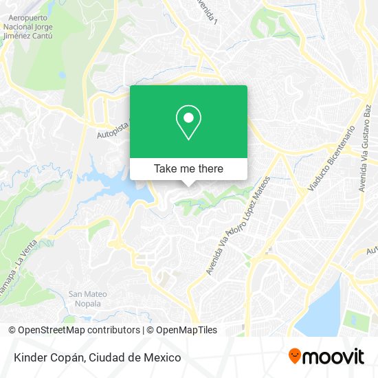 Kinder Copán map