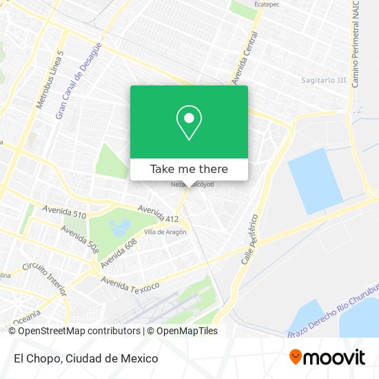 Mapa de El Chopo