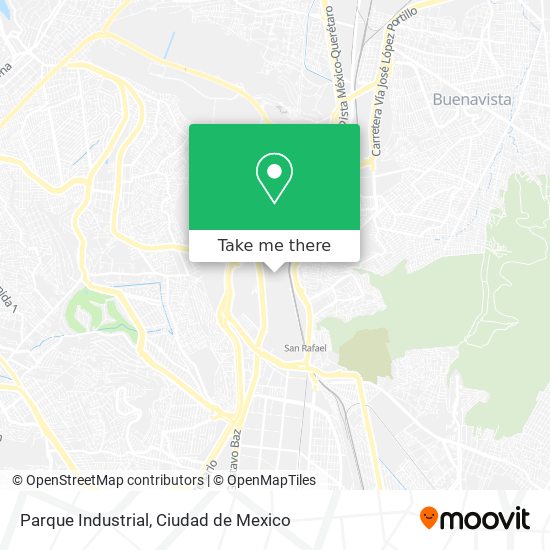 Parque Industrial map