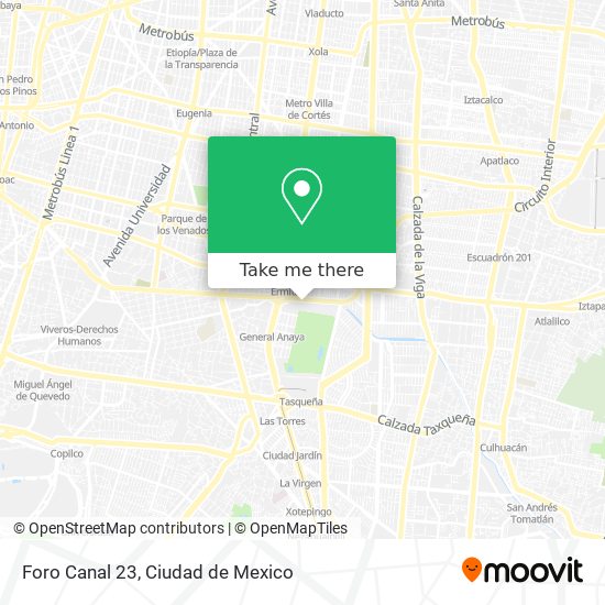 Mapa de Foro Canal 23