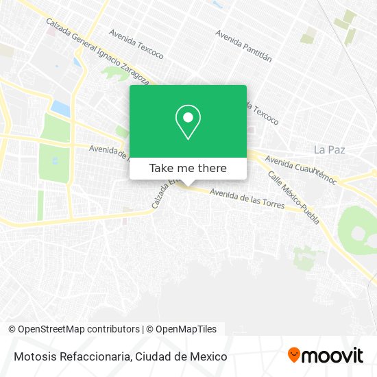 Motosis Refaccionaria map