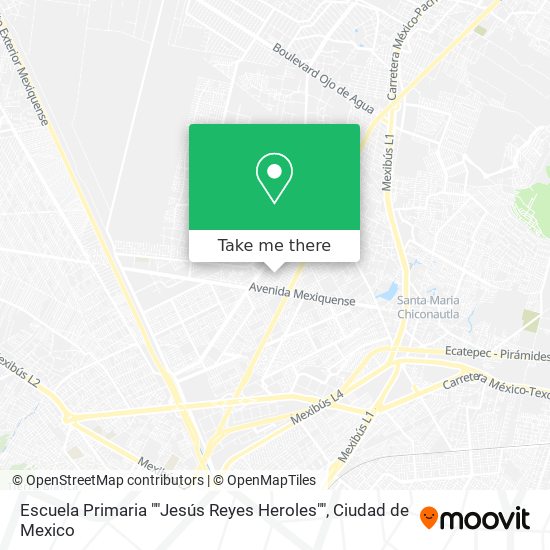 Escuela Primaria ""Jesús Reyes Heroles"" map