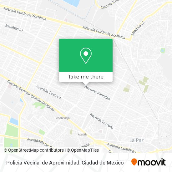Policia Vecinal de Aproximidad map