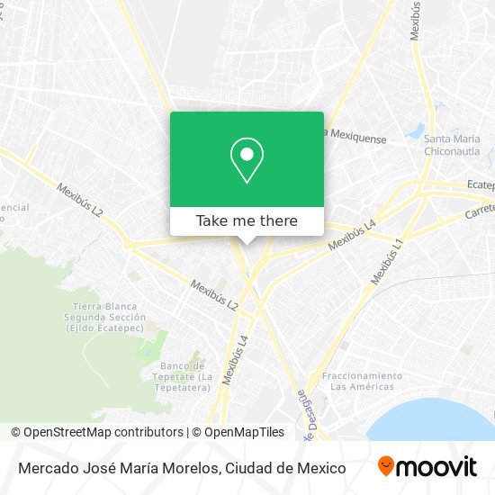 Mercado José María Morelos map