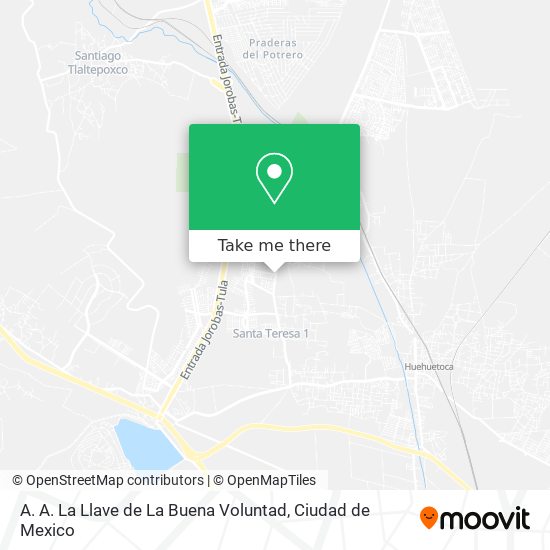 A. A. La Llave de La Buena Voluntad map
