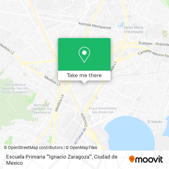 Escuela Primaria ""Ignacio Zaragoza"" map