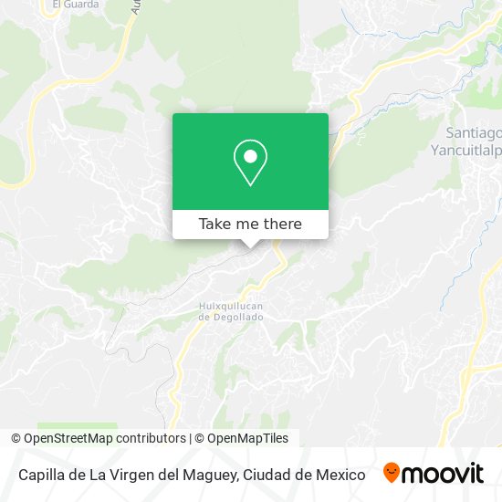 Mapa de Capilla de La Virgen del Maguey