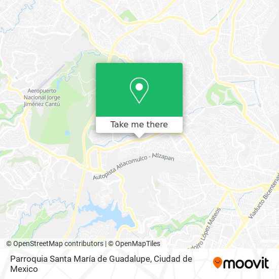 Parroquia Santa María de Guadalupe map