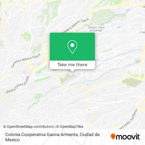 Colonia Cooperativa Gaona Armenta map