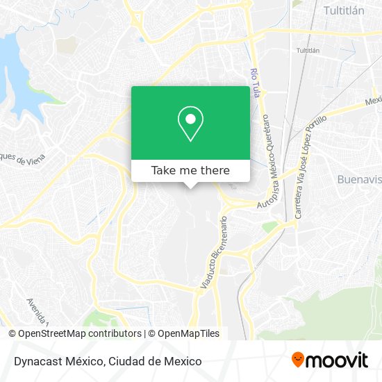 Dynacast México map