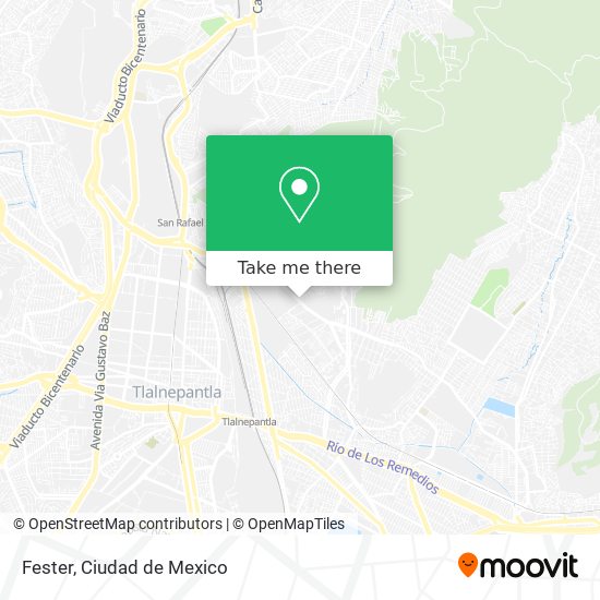 Mapa de Fester