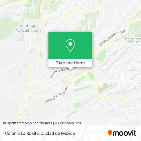 Mapa de Colonia La Rosita