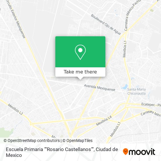 Escuela Primaria ""Rosario Castellanos"" map
